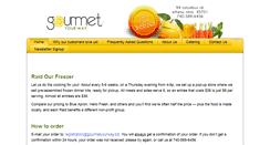 Desktop Screenshot of gourmetyourway.biz